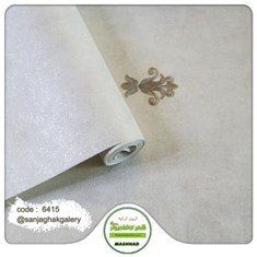 کاغذدیواری-طرح-داماسک-کوچک-برجسته-کد-6415