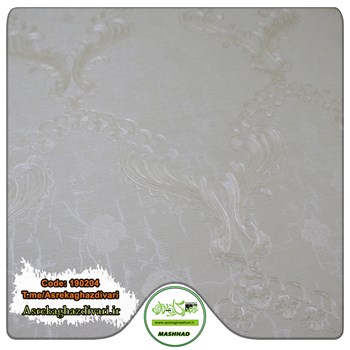 کاغذ-دیواری-ارزان-قیمت-طرح-داماسک-کد-190204-رنگ-کرم-شیری-انبار-مشهد-فلسطین