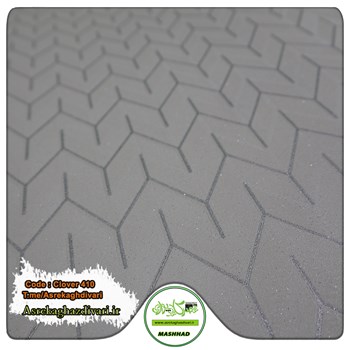 کاغذ-دیواری-البوم-کلاور-Clover-کد-410-طرح-هندسی-و-رنگ-طوسی-سفید