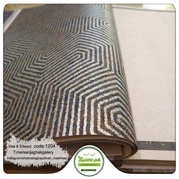 کاغذدیواری-طرح-مدرن-جدید-آلبوم-السا-و-ادوارد-کد-1204