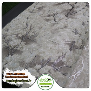 کاغذ-دیواری-آلبوم-اتم-ATOM-کد-6004-طرح-اتاق-خوابی-طوسی-رنگ-موجود-مشهد