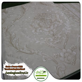 کاغذ-دیواری-آلبوم-پاور-Power-کد-3022-طرح-داماسک-رنگ-کرم-طوسی-قیمت-زیر-200