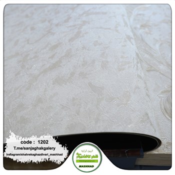 کاغذدیواری-مدرن-طرح-پتینه-سفید-کد-1202