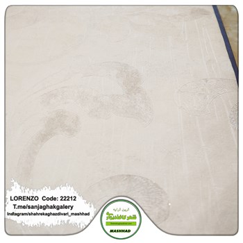 کاغذدیواری-طرح-گل-پیچکی-سفید-آلبوم-لورنزو-کد-22212