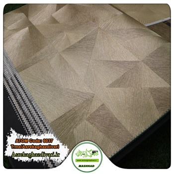 کاغذ-دیواری-آلبوم-اتم-ATOM-کد-6037-طرح-هندسی-طلایی-رنگ-موجود-مشهد