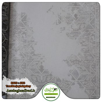 آلبوم-کاغذ-دیواری-انزو-Enzo-کد-4283-طرح-هندسی-رنگ-سفید-طوسی