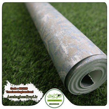 کاغذ-دیواری-ارزان-قیمت-و-حراجی-طرح-داماسک-رنگ-سرمه-ای-کد-881826