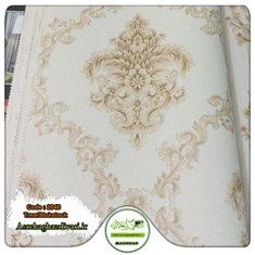 کاغذ-دیواری-حراجی-و-ارزان-طرح-داماسک-پذیرایی-قیمت-100-هزار-تومان-کد-2046