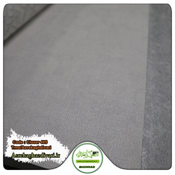 کاغذ-دیواری-البوم-کلاور-Clover-کد-405-طرح-بافت-دار-و-رنگ-طوسی-روشن