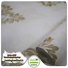 کاغذ-دیواری-ارزان-قیمت-و-حراجی-طرح-داماسک-کرم-کد-2007