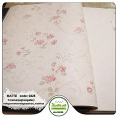 کاغذدیواری-گل-شکوفه-ای-اتاق-خوابی-آلبوم-مات-کد-9828