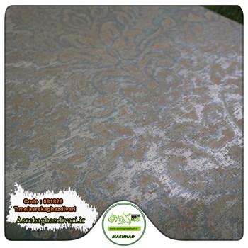 کاغذ-دیواری-ارزان-قیمت-و-حراجی-طرح-داماسک-رنگ-سرمه-ای-کد-881826