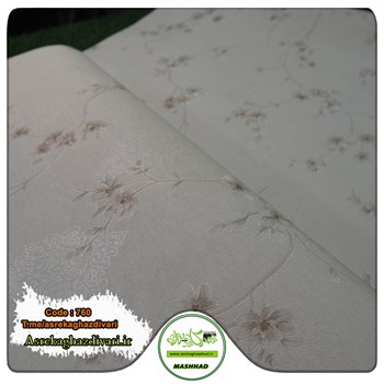 کاغذ-دیواری-اتاق-خوابی-کرم-رنگ-حراجی-ارزان-قیمت-کد-760