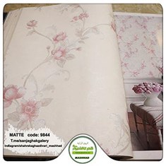 کاغذدیواری-گل-دار-اتاق-خوابی-آلبوم-مات-کد-9844