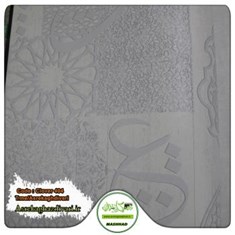 کاغذ-دیواری-البوم-کلاور-Clover-کد-404-طرح-هندسی-و-رنگ-طوسی-روشن