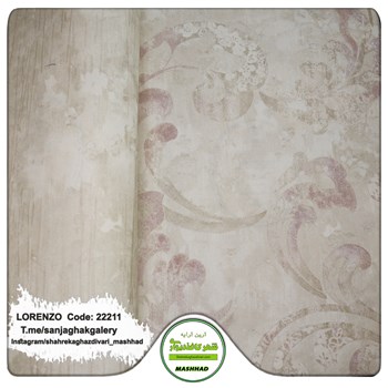 کاغذدیواری-طرح-گل-پیچکی-آلبوم-لورنزو-کد-22211