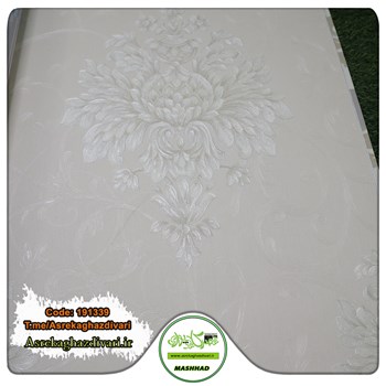 کاغذ-دیواری-ارزان-قیمت-طرح-داماسک-رنگ-سفیدکد-191339-انبار-مشهد