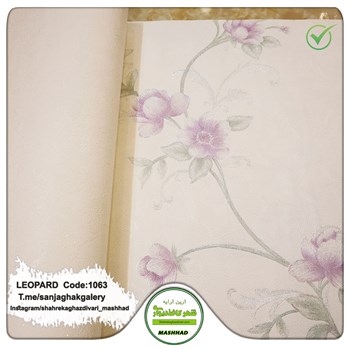 کاغذدیواری-طرح-گل-اتاق-خوابی-آلبوم-لئوپارد-LEOPARD-کد-1063