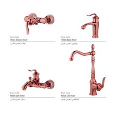 ست-کامل-شیرآلات-هلن-رزگلد