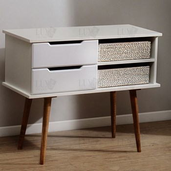 میز-دو-کشو-دو-سبد-کد-461