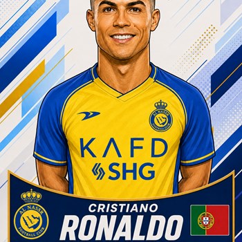 کارت-کلکسیونی-کریستیانو-رونالدوCR7کیفیت-بالا-و-طراحی-منحصربه-فرد