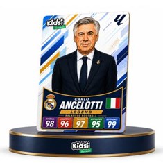 کارت-مربی-فوتبال-کارلو-آنچلوتی-مدل-Legend