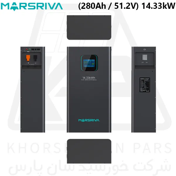خرید-باتری-لیتیومی-14-33-کیلووات-ساعت-مارسریوا-Marsriva-51-2V-280Ah-Lithium-Battery