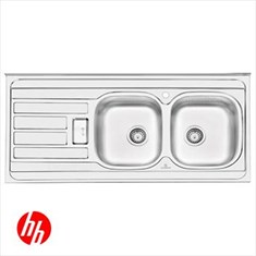 سینک-پرنیان-استیل-مدل-PS-2101نیمه-فانتزی-روکار