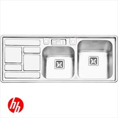 سینک-توکار-پرنیان-استیل-PS-1211