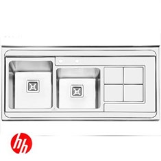 سینک-پرنیان-استیل-PS-1113-روکار