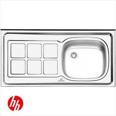 سینک-کلاسیک-پرنیان-استیل-مدل-PS-3107