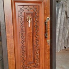 درب-ضد-سرقت-روکش-چوب