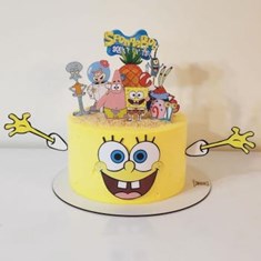 کیک-باب-اسفنجی