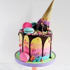 کیک-بستنی-قیفی