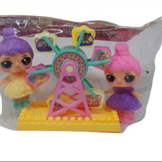 عروسک-ال-و-ال-L-O-L-مدل-جفتی-سلفونی-همراه-با-چرخ-و-فلک