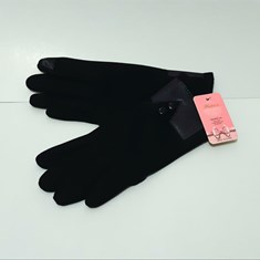 دستکش-زنانه-مخمل-Fashion-رنگ-مشکی-کد-21