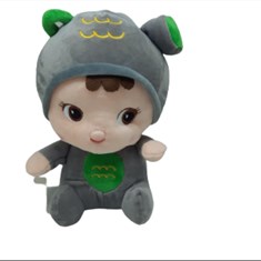 عروسک-پولیشی-نوزادی-کد-3-1534-رنگ-خاکستری