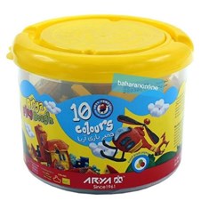 خمیر-بازی-سطلی-آریا-10-رنگ