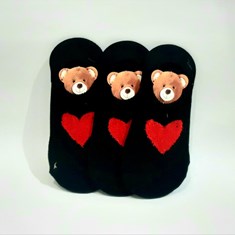 جوراب-کالج-طرح-دار-قلبی-سایز-25-الی-29