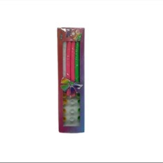 شمع-رویا-12-عددی-رنگی-مدل-پایه-دار-ریز