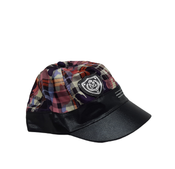 کلاه-بچگانه-مدل-D-G-طرح-چهارخونه