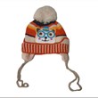 کلاه-بچگانه-مدل-عروسکی-داخل-خز-رنگ-کرم-نارنجی-کد-K11
