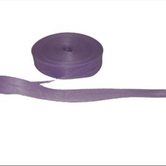 نوار-اریب-توری-رنگ-یاسی-کمرنگ