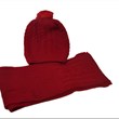 شال-و-کلاه-بافت-دخترانه-و-زنانه-مدل-داخل-خز-رنگ-قرمز-کد-903