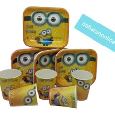 تم-ظرف-و-لیوان-مدل-مینیون-کد-3080