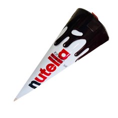 شکلات-مدل-بستنی-قیفی-نوتلا-Nutella