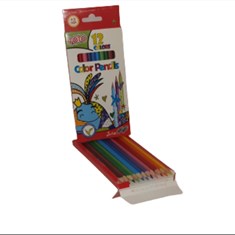مداد-رنگی-12-رنگ-مقوایی-توتو-ToTo-کد-3110