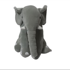 عروسک-فیل-نانو-رنگ-طوسی-کد-665