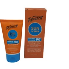 کرم-ضدآفتاب-رنوزیت-با-SPF-90-رنگ-کرم-پودری-روشن