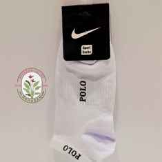 جوراب-اسپرت-مچی-طرح-POLO-رنگ-سفید